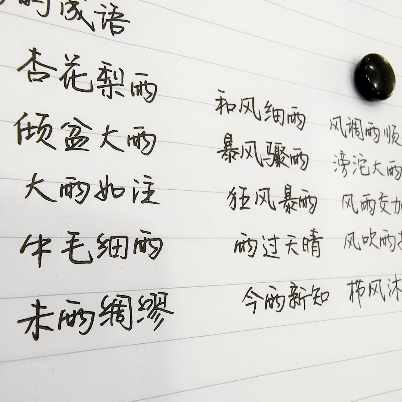 一些关于雨的成语 一些关于雨的成语