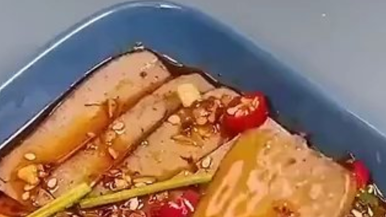 猪肝也可以造了,开胃可口,下酒又下饭,超级美味,做法简单#记忆中的那个味道# #当夏最忙#