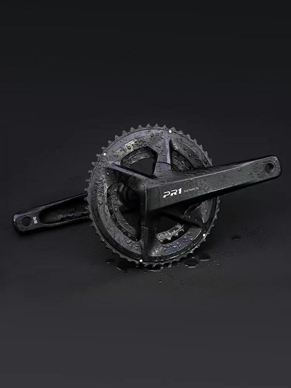 驭勇pr1公路超轻中空一体牙盘,高耐磨,硬度强,冷锻工艺,7075铝合金