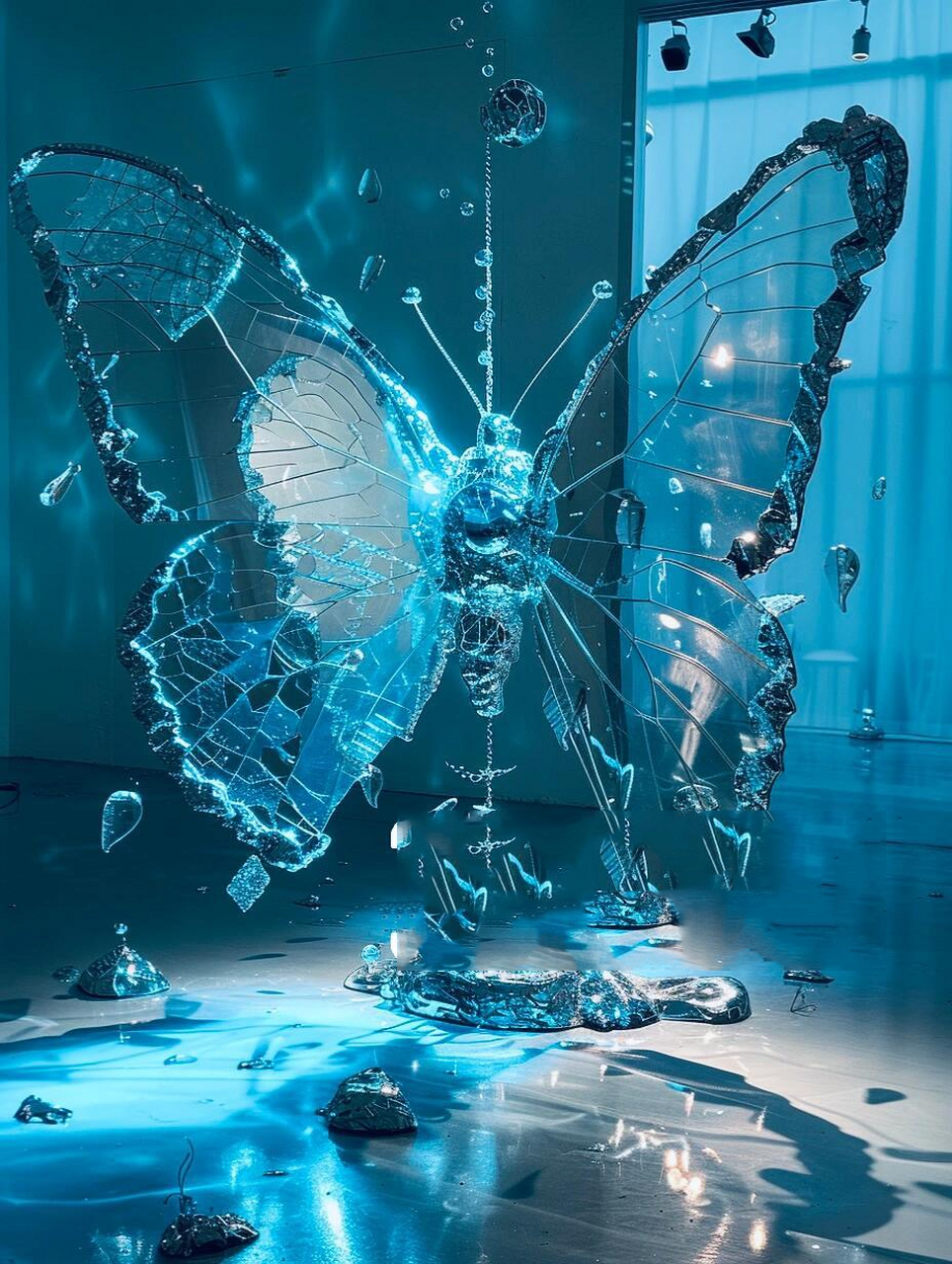 梦境之翼:夜光蝴蝶的奇幻漂流03 此刻,时间仿佛凝固在了这片创意与