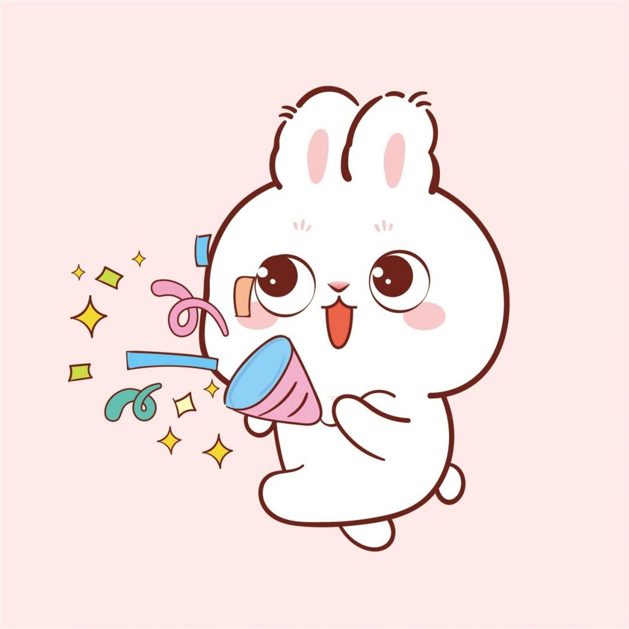 兔小萌 周二下午好 可定制设计ip卡通形象 和春节类目所有产品 所有的