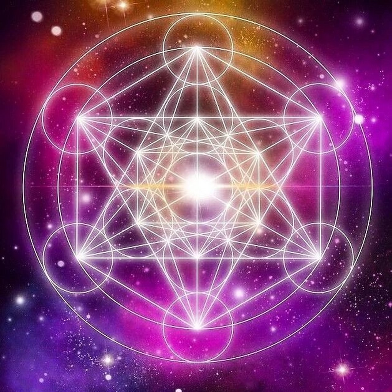 【梅塔特隆】神圣几何寓意 梅塔特隆,又称大天使麦达昶神圣几何立方体