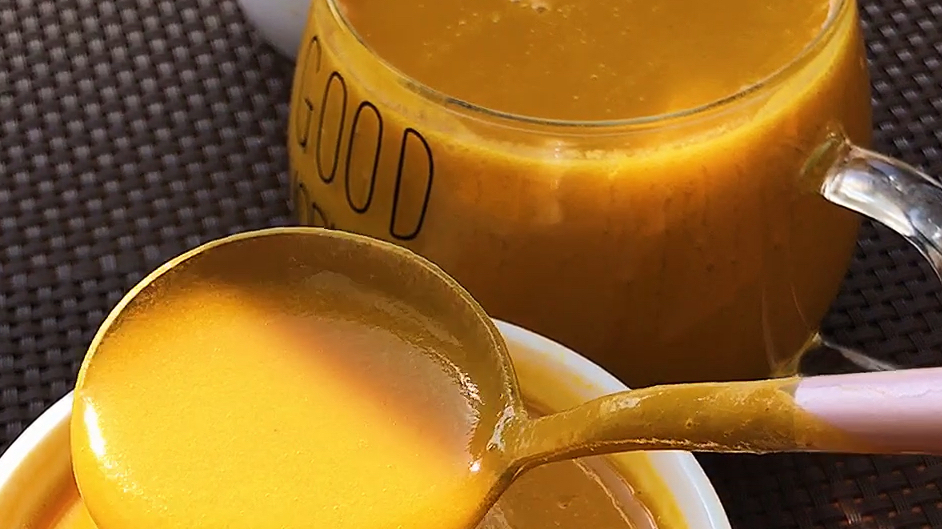 揭秘南瓜浓汤新做法,浓醇香甜,营养养胃易吸收,给孩子增加营养