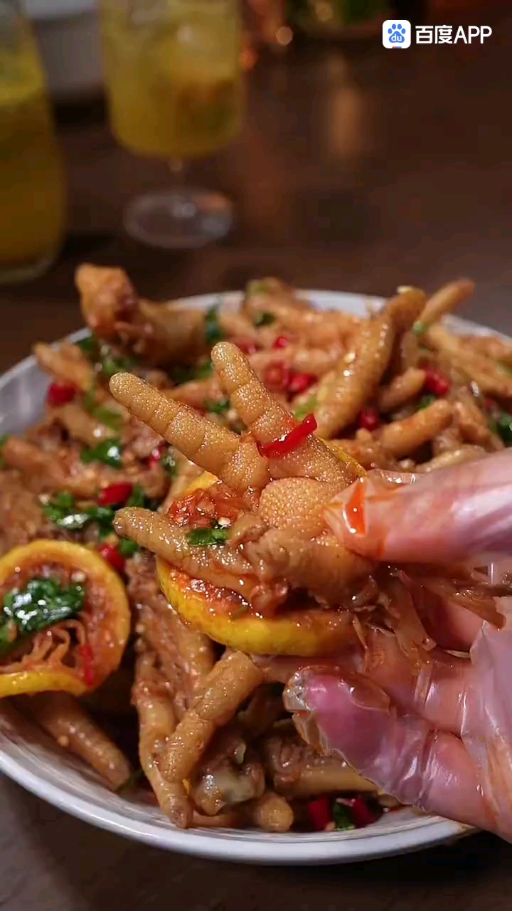 家里自制鸡爪,干净又卫生