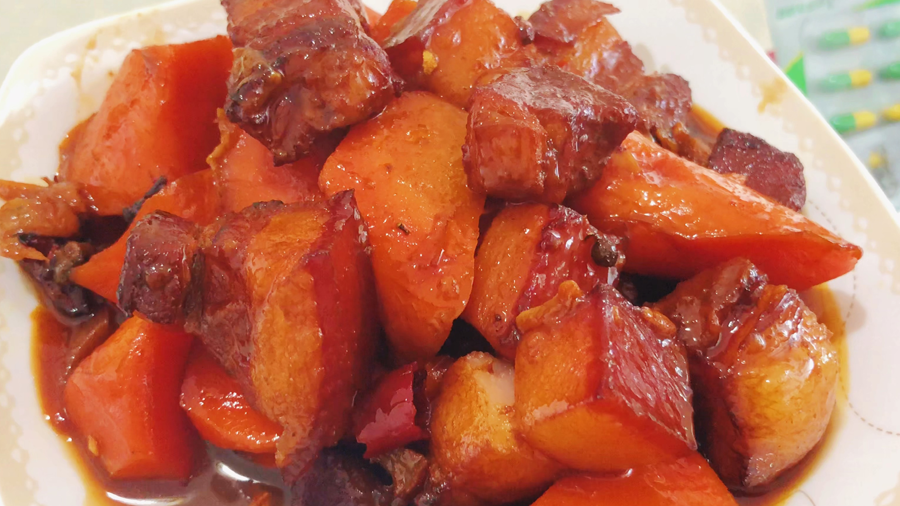 这才是红烧肉的正宗做法,口感软糯,不等看完就饿了#美食# 