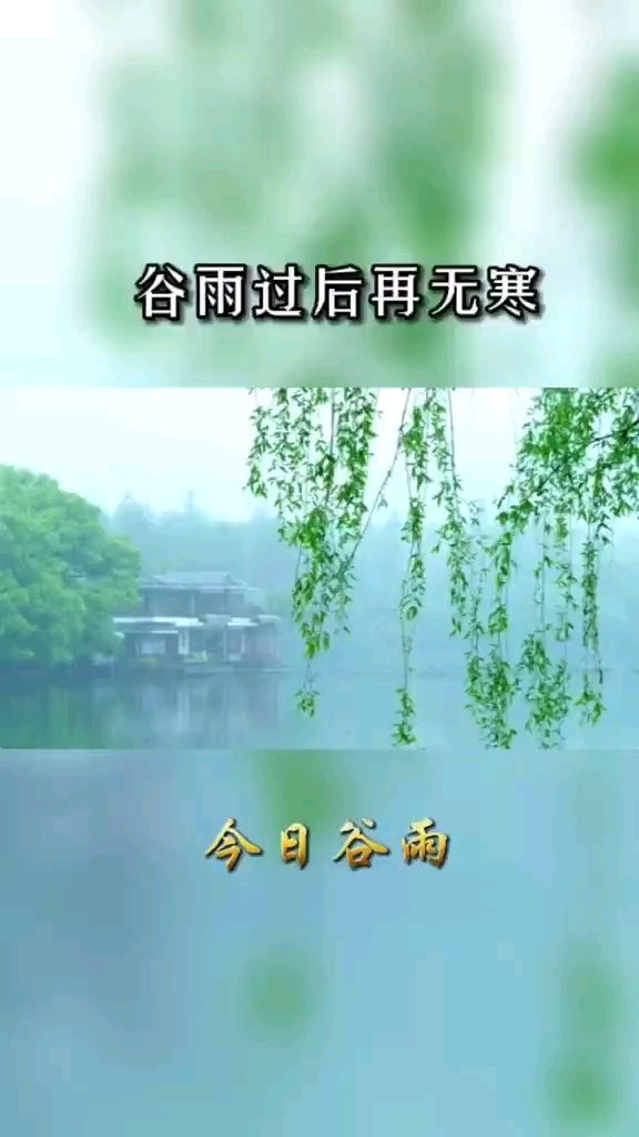 春之谷雨话养生         雨生百谷,花开百福。今天是谷雨,是二十四节气第六个节气,也