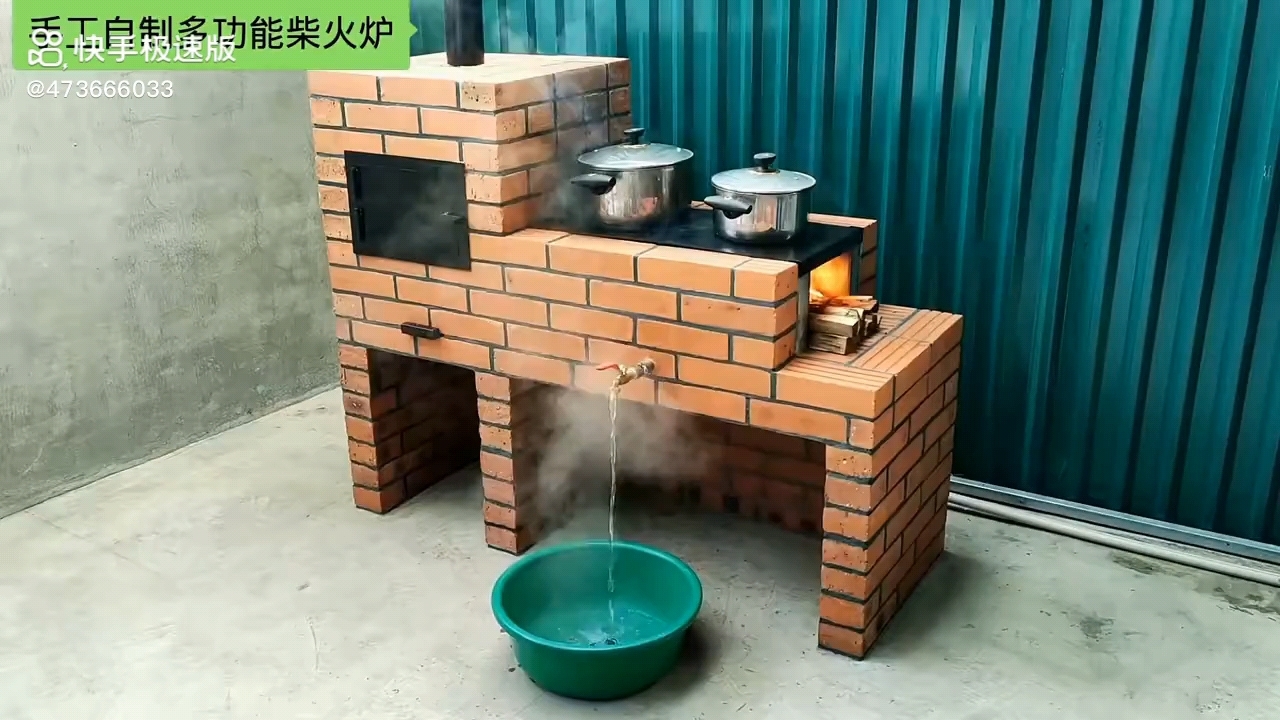 教你怎么做简易灶台