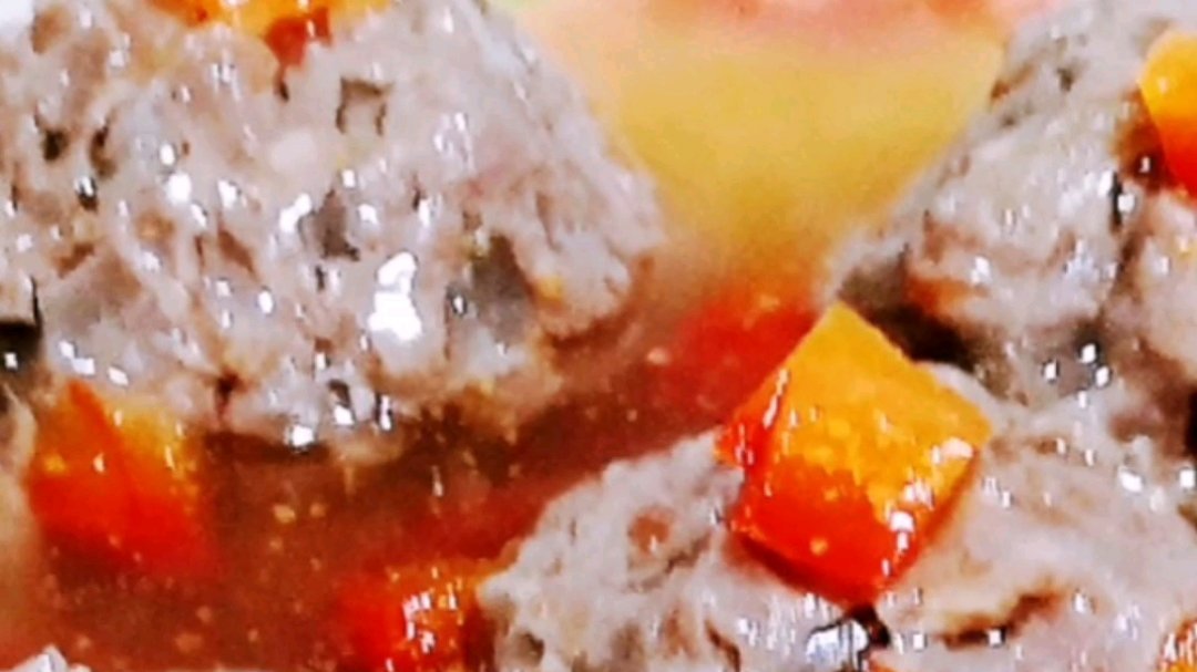 冬瓜牛肉丸家常做法,看不见冬瓜的冬瓜牛肉丸,超级鲜美好吃#每日打卡# 