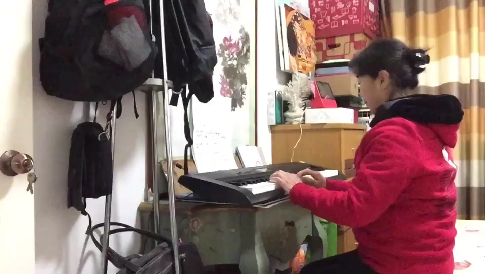 自学电子琴梁祝