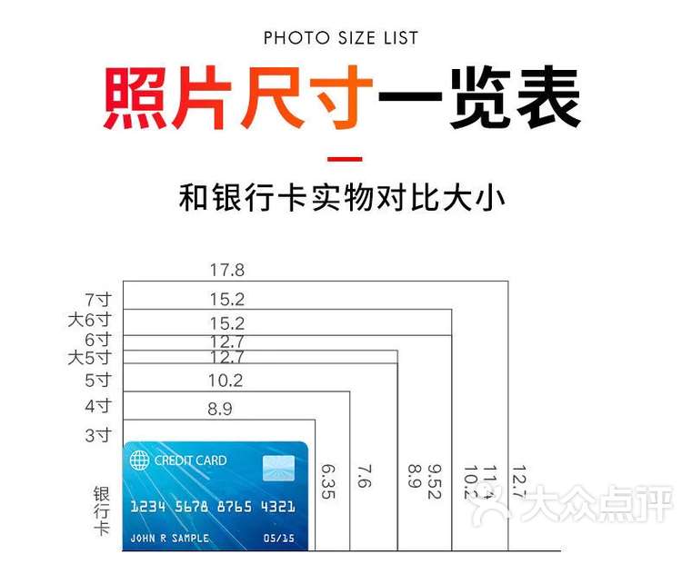 冲洗照片洗哪些尺寸最合适