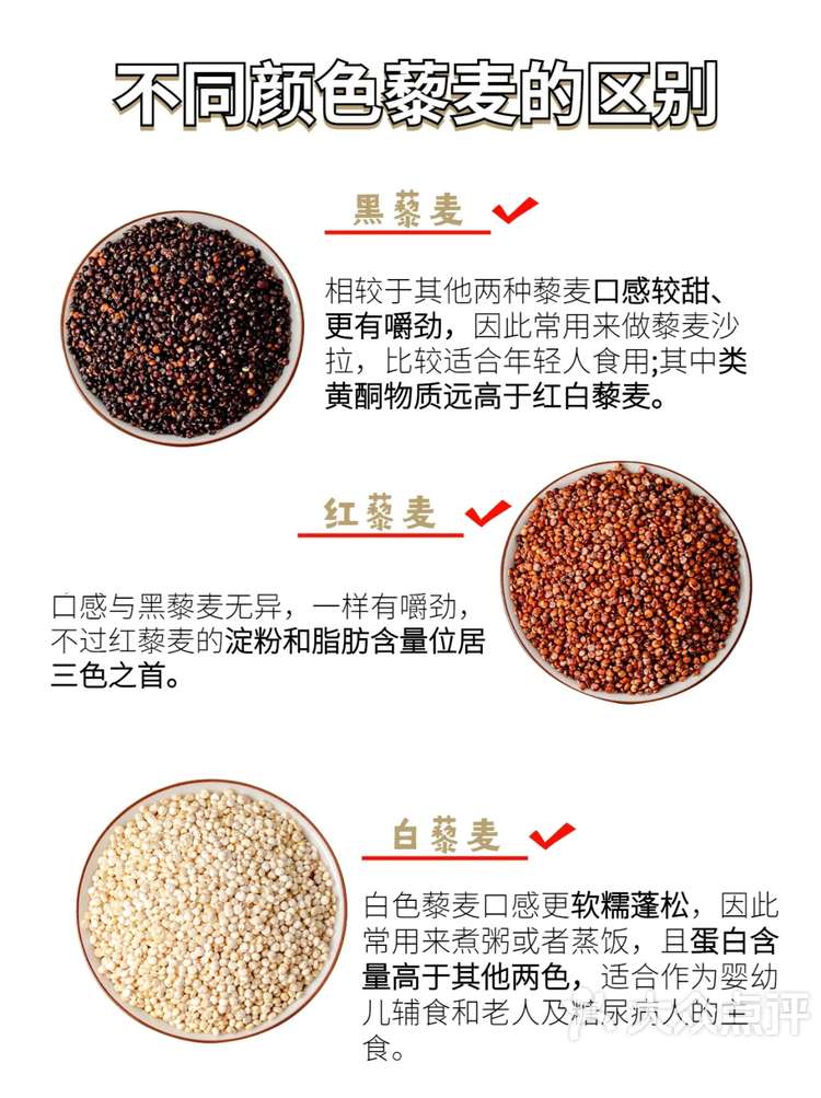 三色藜麦,究竟吃哪一种颜色的最好7104-大众点评