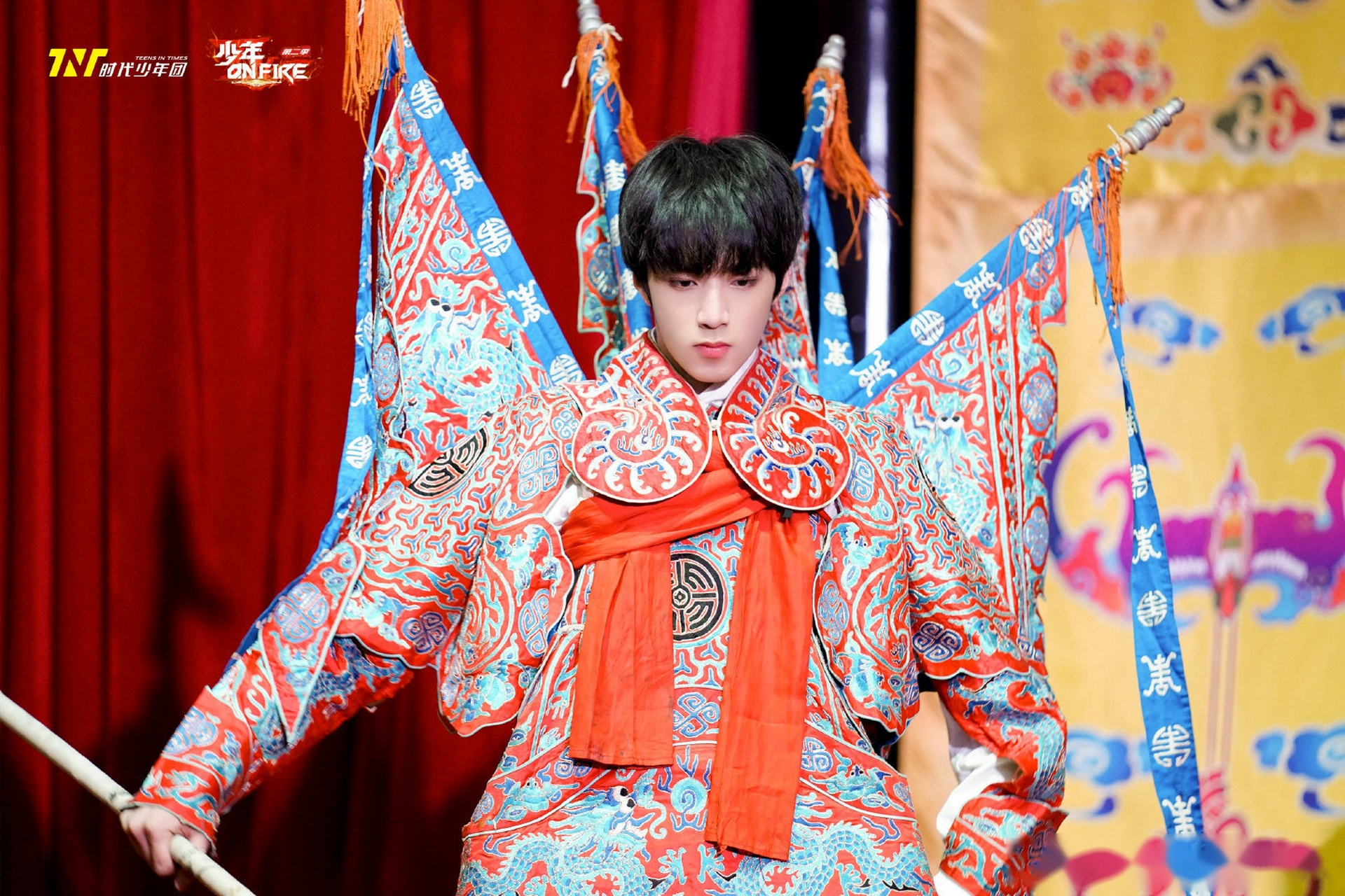 时代少年团宋亚轩,刘耀文,严浩翔,贺峻霖京剧造型,国风好帅啊[赞]