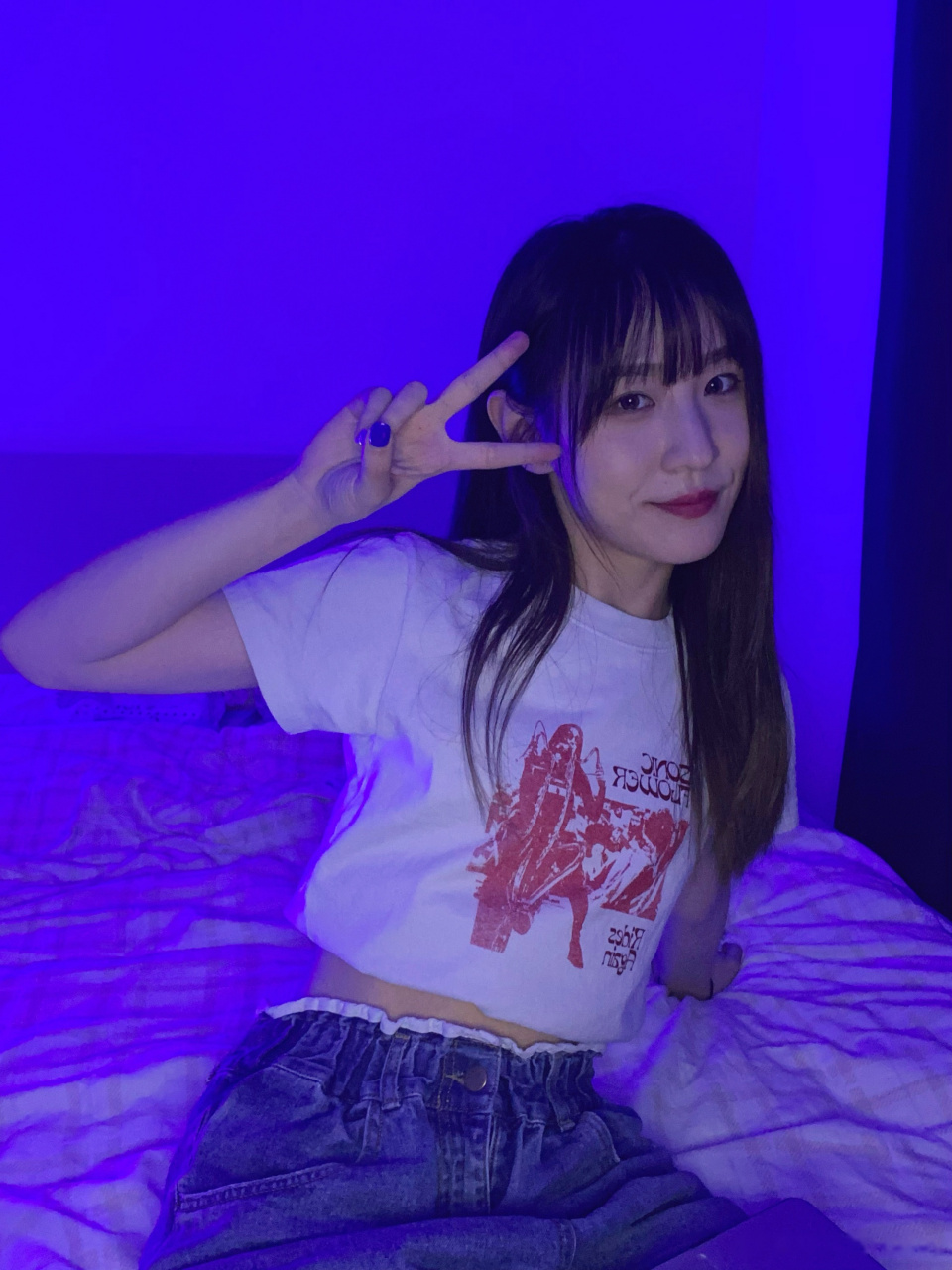 买了个灯 玩得很起劲儿