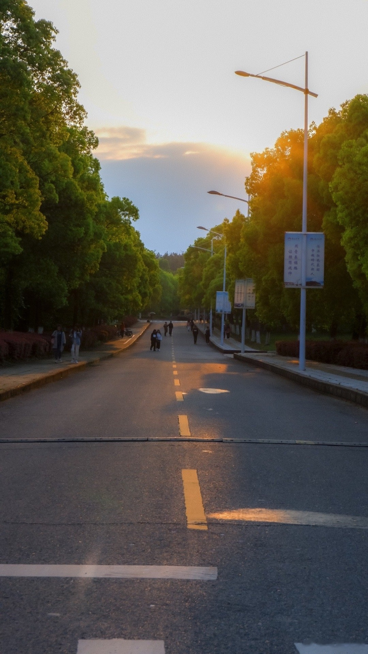 为中国最美校园打call# 书里总爱写到喜出望外的傍晚, 热爱常在,缆