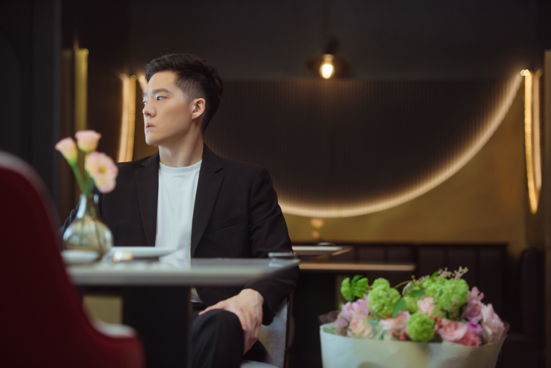 女儿们的恋爱#第四季ep04  提前到达约定地点的男嘉宾lawrence王厚杰