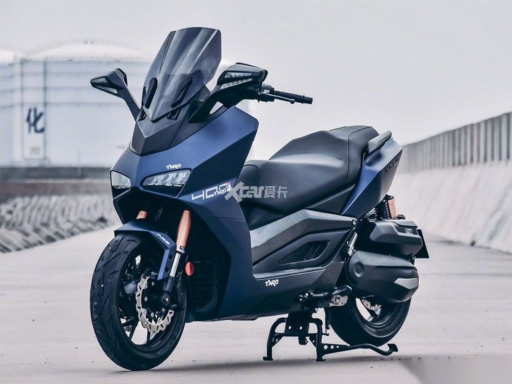 售价23980元】近日,台荣首款400cc级大排量踏板车开拓者(参数|询价)tr