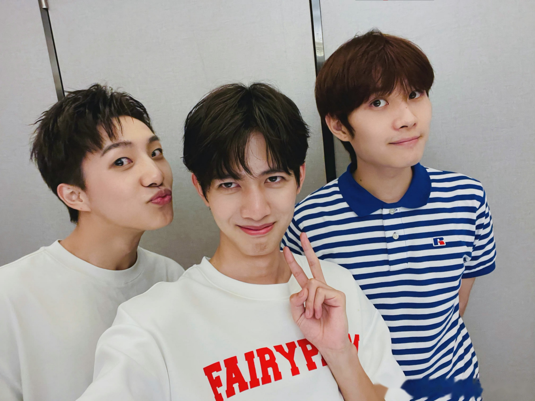 甘望星井胧张欣尧下岛后第一次见面合照