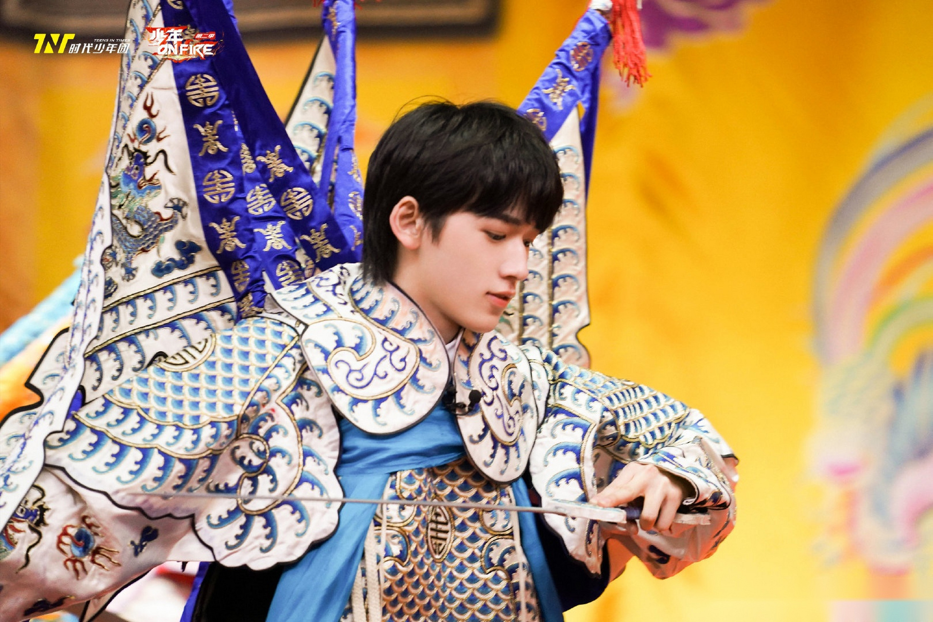 时代少年团宋亚轩,刘耀文,严浩翔,贺峻霖京剧造型,国风好帅啊[赞]