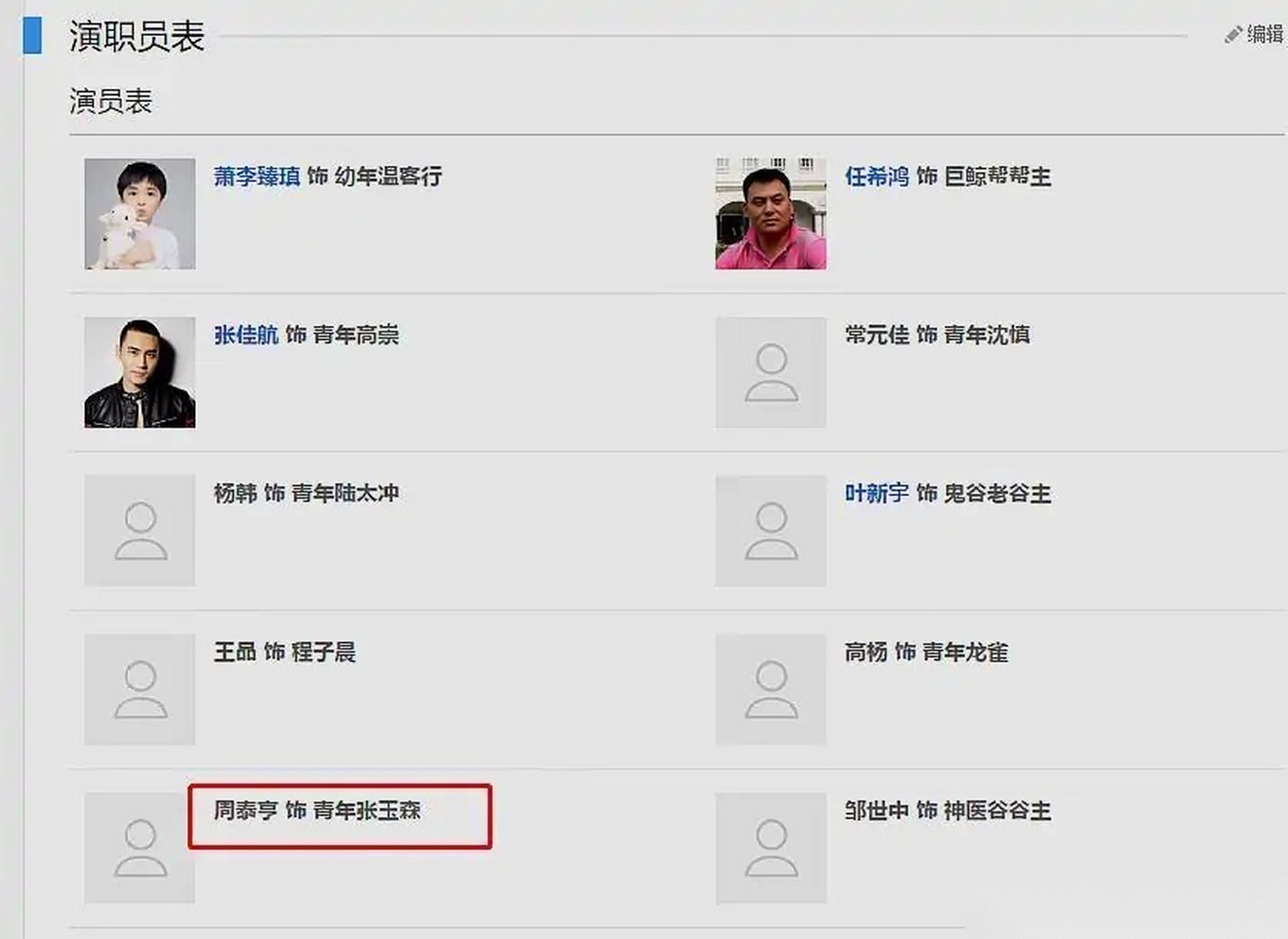 电影版《山河令》项目已启动,主演有周泰亨,李九霖和漆培鑫等,这是要