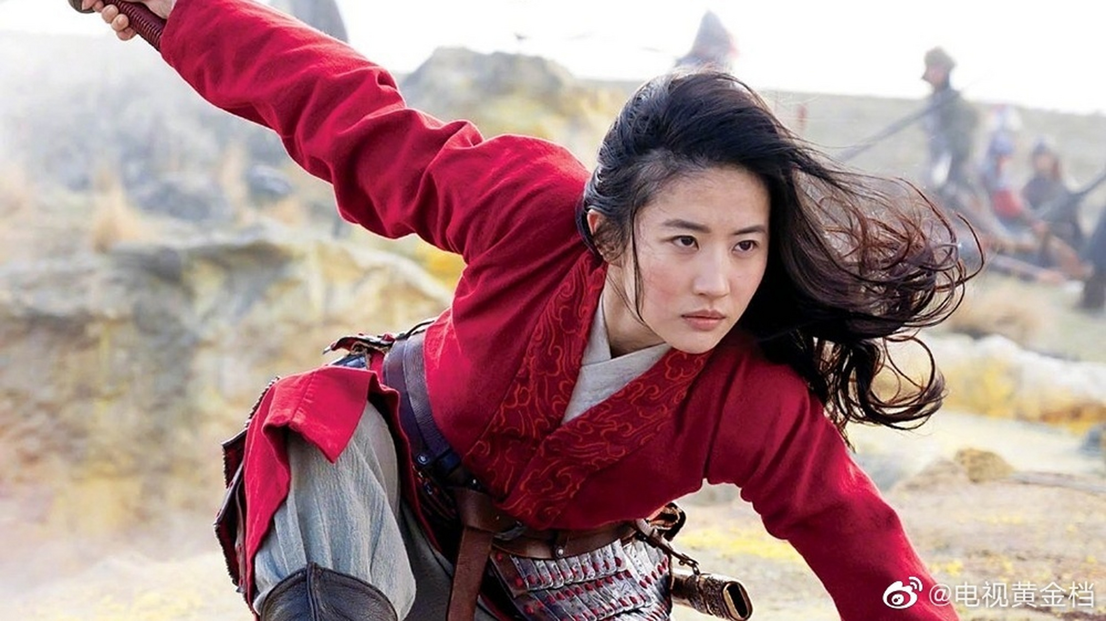 刘亦菲版的花木兰 男装扮相威风凛凛,给人不一样的感觉!