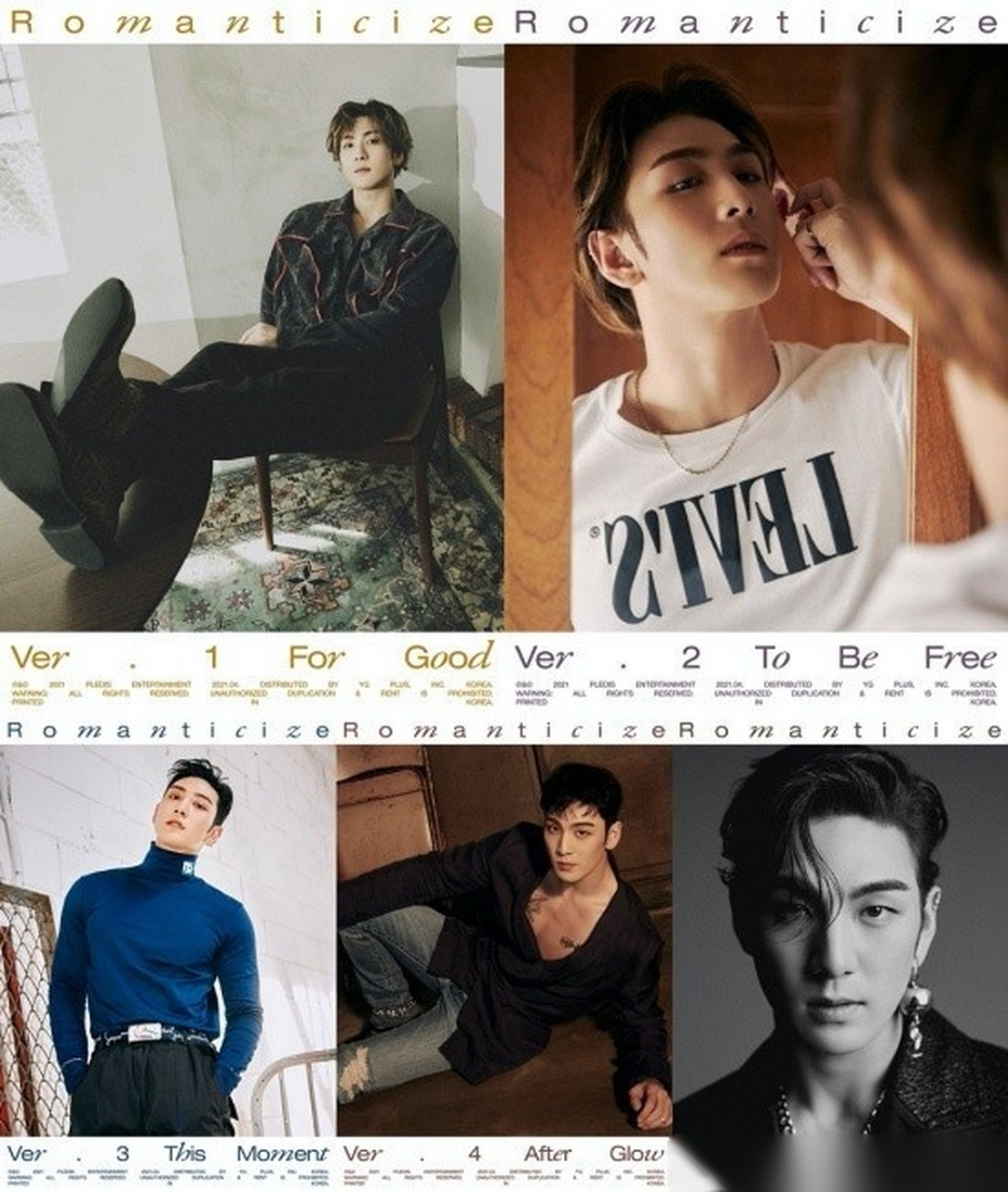 nuest# 将于4月19日携正规二辑《romanticize》回归,成员姜东昊 预告