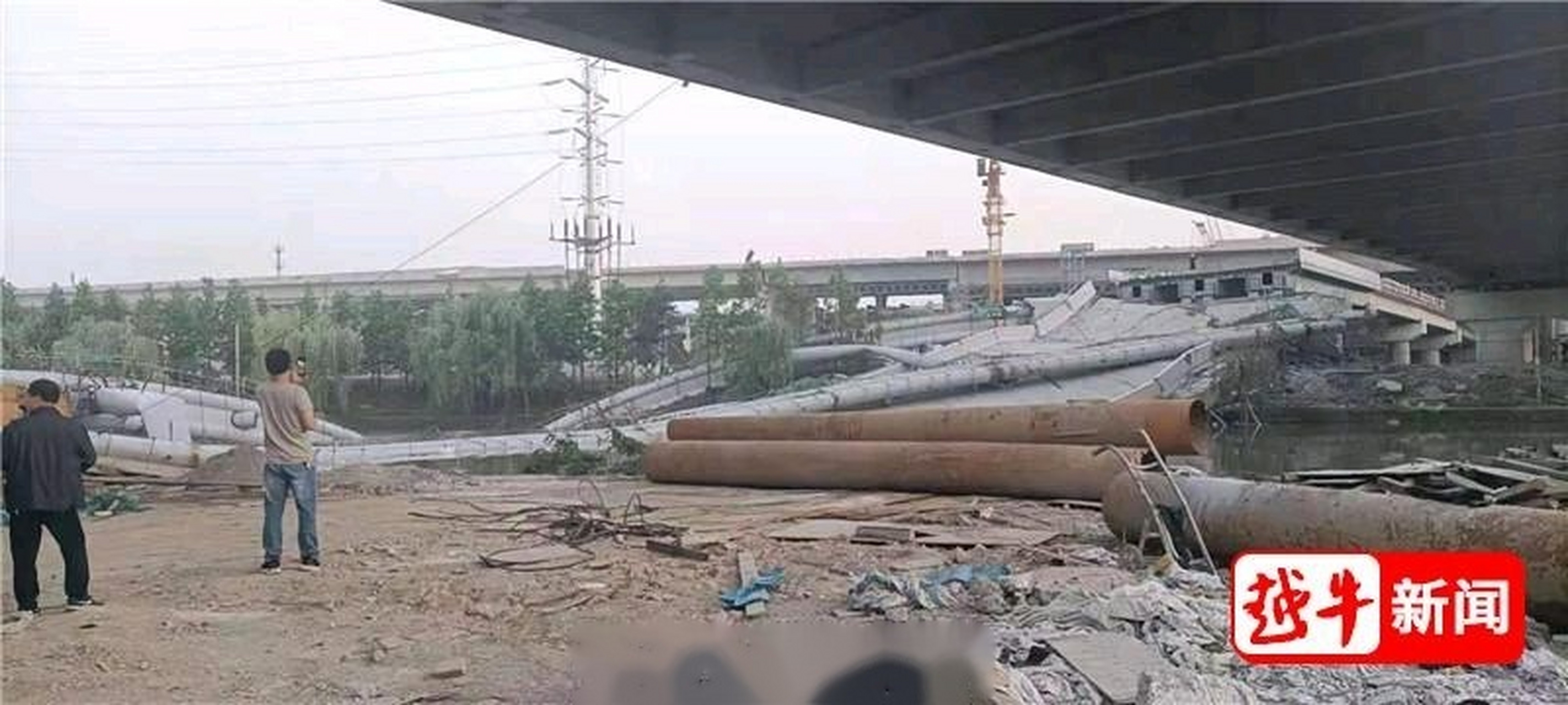 【杭绍台高速城区段在建桥梁局部垮塌事件通报】2021年5月8日17时48分