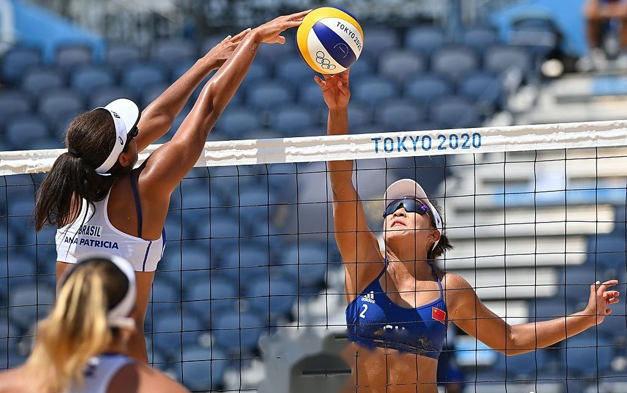 【王凡/夏欣怡无缘沙排8强】#东京奥运会# 沙滩排球女子16强比赛,中国