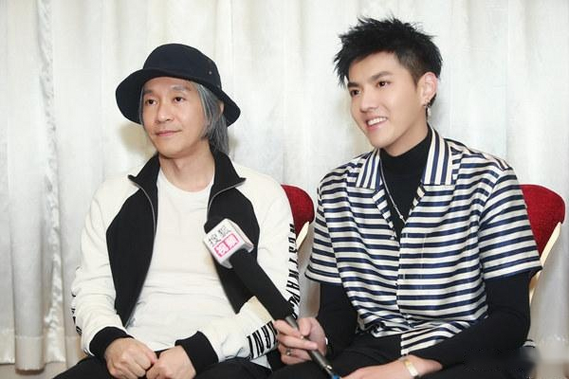 周星驰和吴亦凡有过两次合作,一次是2016年的《美人鱼》,另一次是