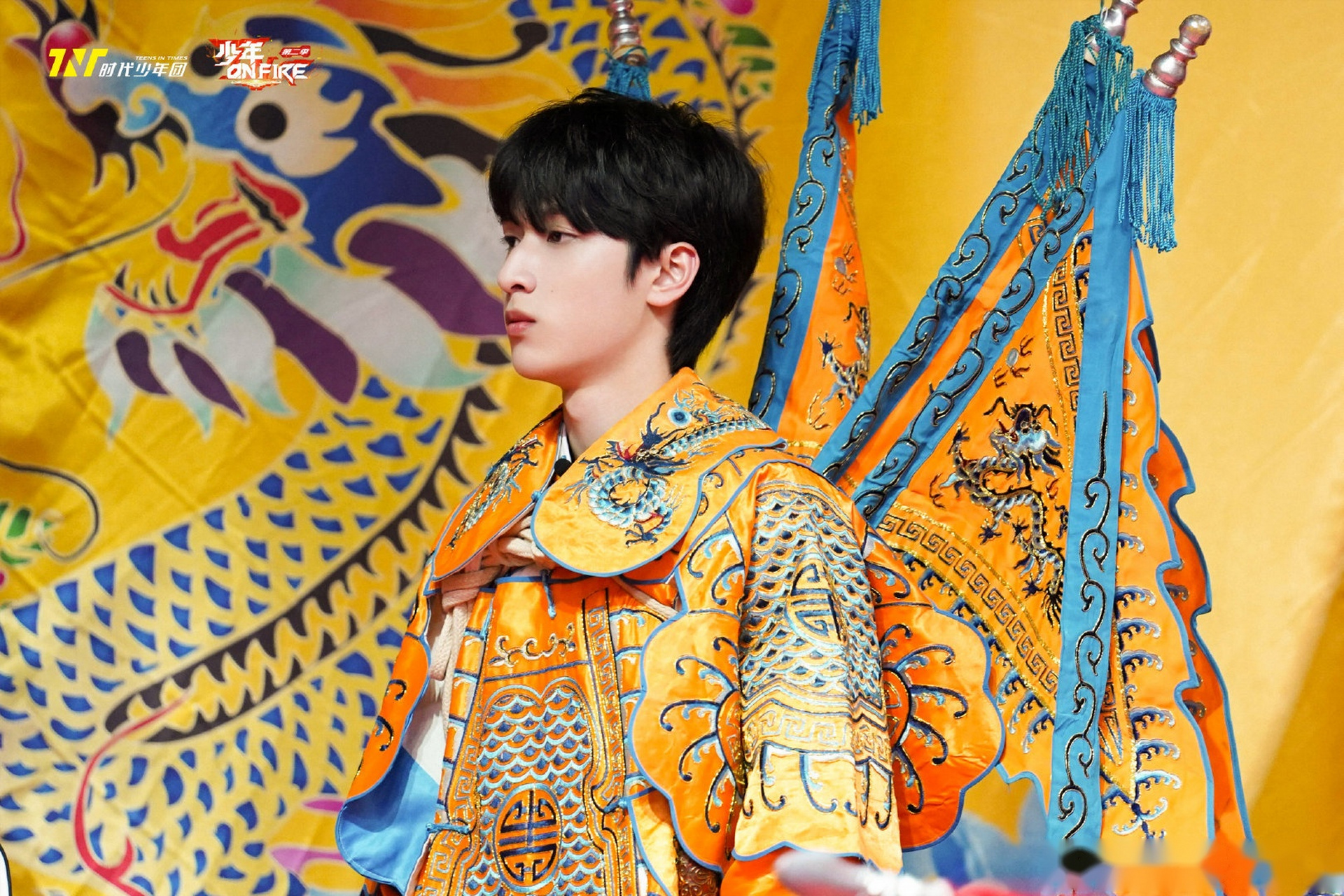 时代少年团宋亚轩,刘耀文,严浩翔,贺峻霖京剧造型,国风好帅啊[赞]