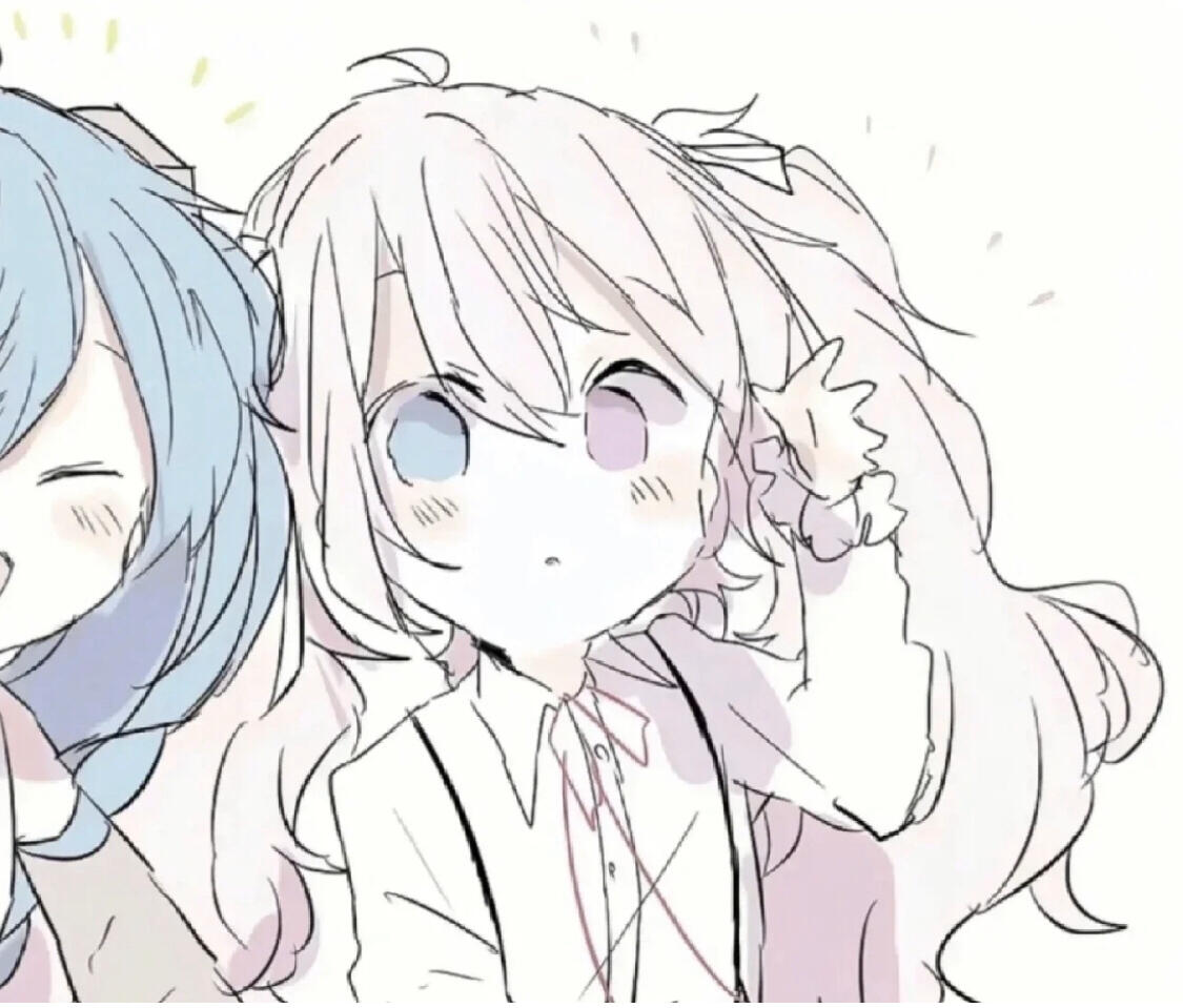 超级可爱初音未来闺蜜头像