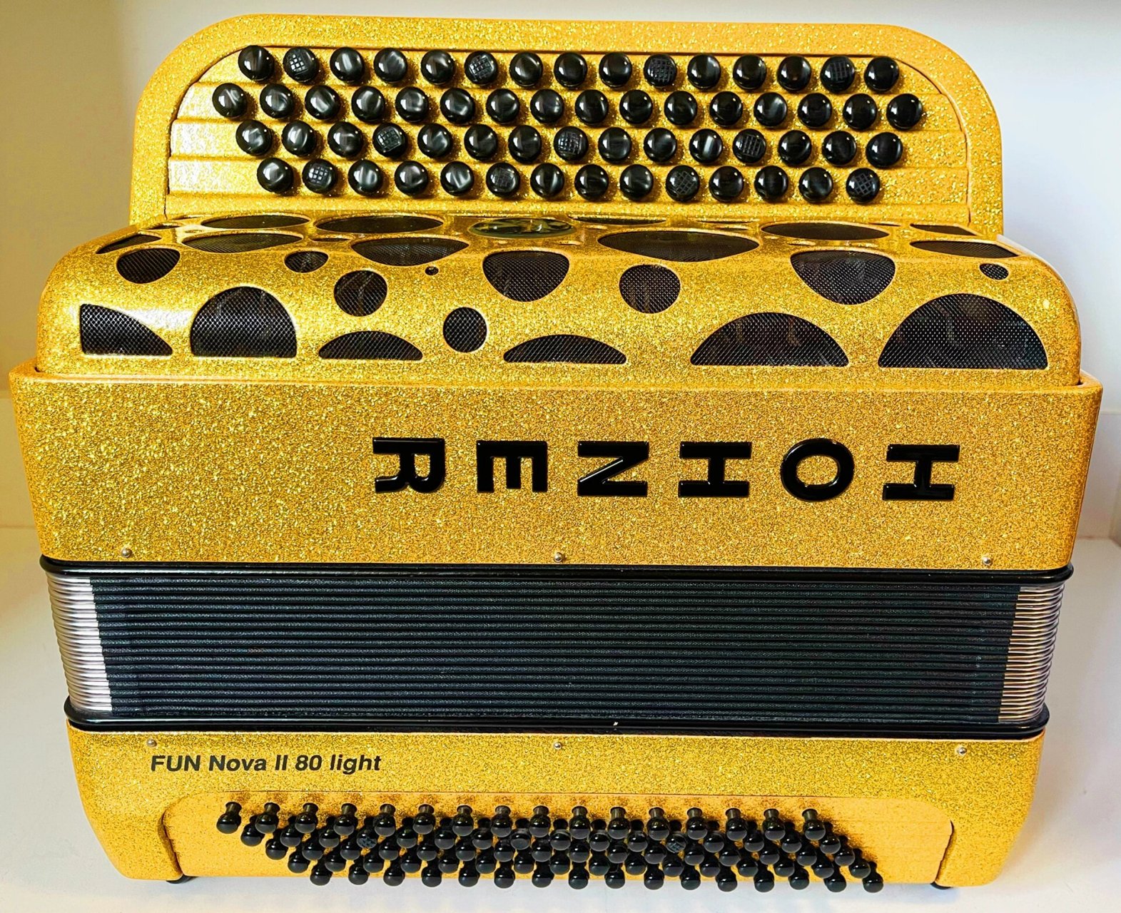 二手进口巴扬手风琴 德国霍纳原装进口巴扬手风琴,二手琴9成新,功能