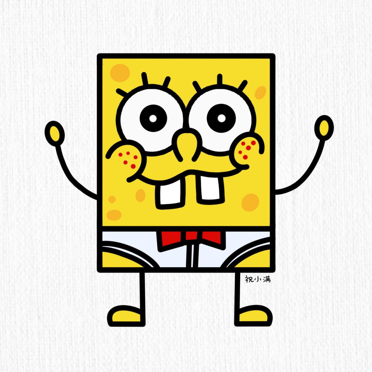 有手就行的比奇堡q版教程合集78|简笔画教程78 这是一个小合集 每