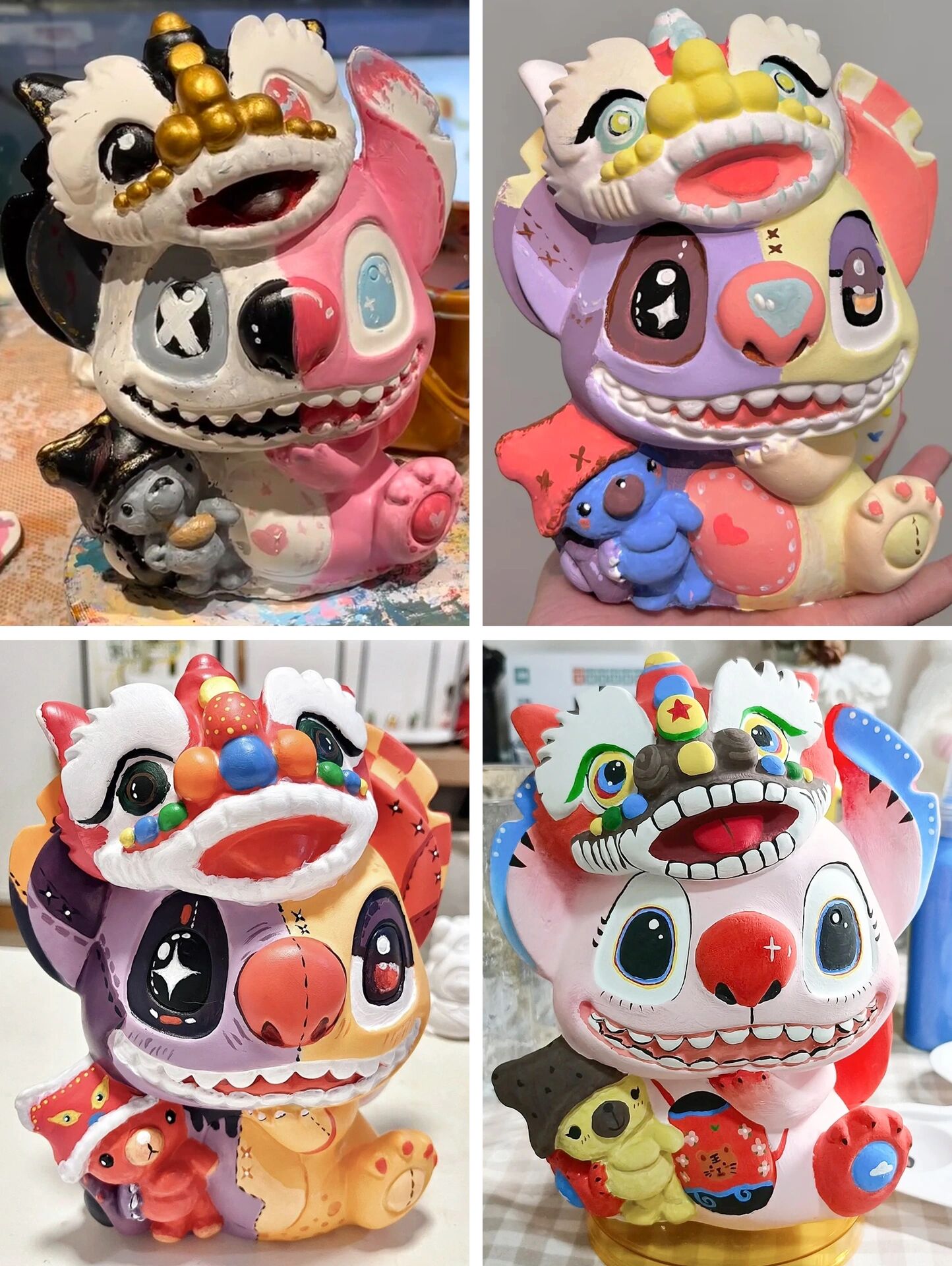 超全狮子头史迪仔集合来了! 是时候展现真正的技术了,快快约起来吧!