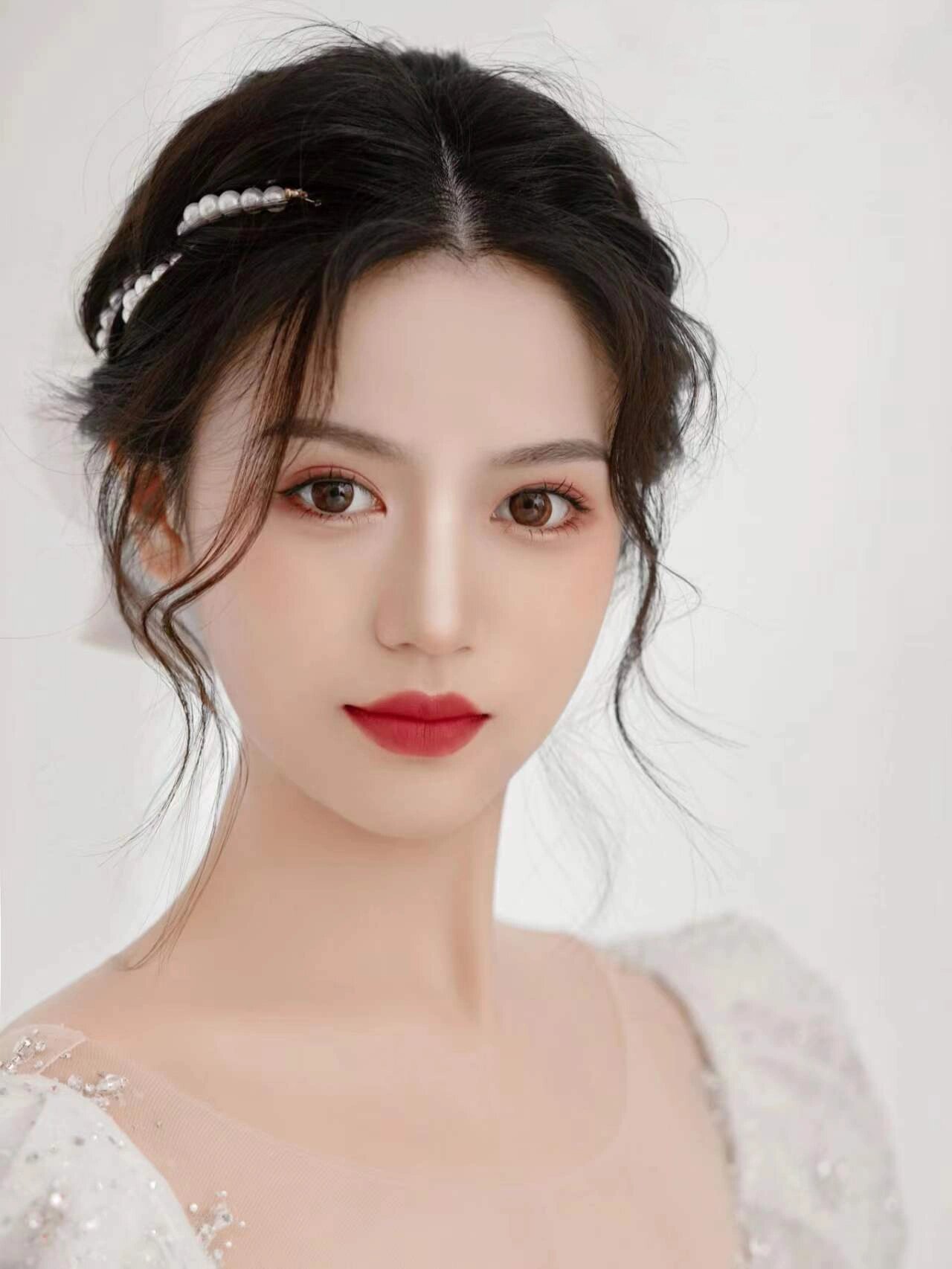 少女感满满的新娘妆造型,小仙女下凡