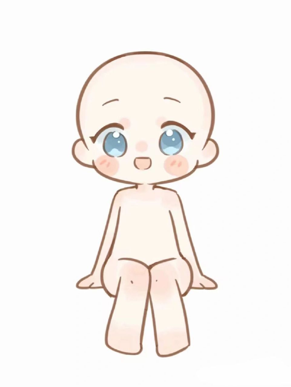 q版人物模板大合集!快来抱走啦! 萌的q版小人有谁不喜欢呢!