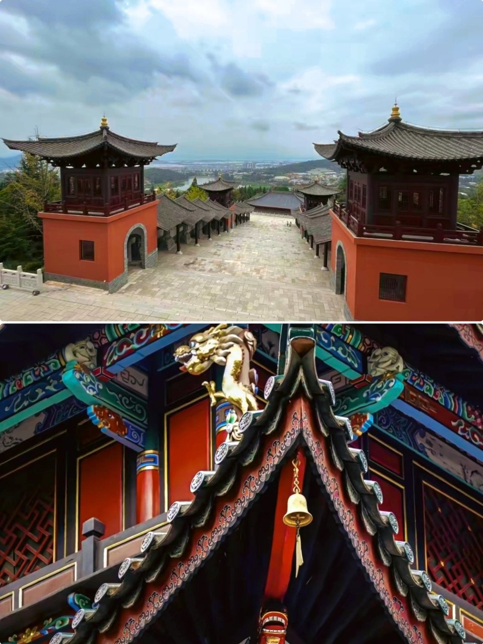 90盘龙寺,是昆明香火最旺的寺院之一,它位于滇池东岸晋宁区盘龙山