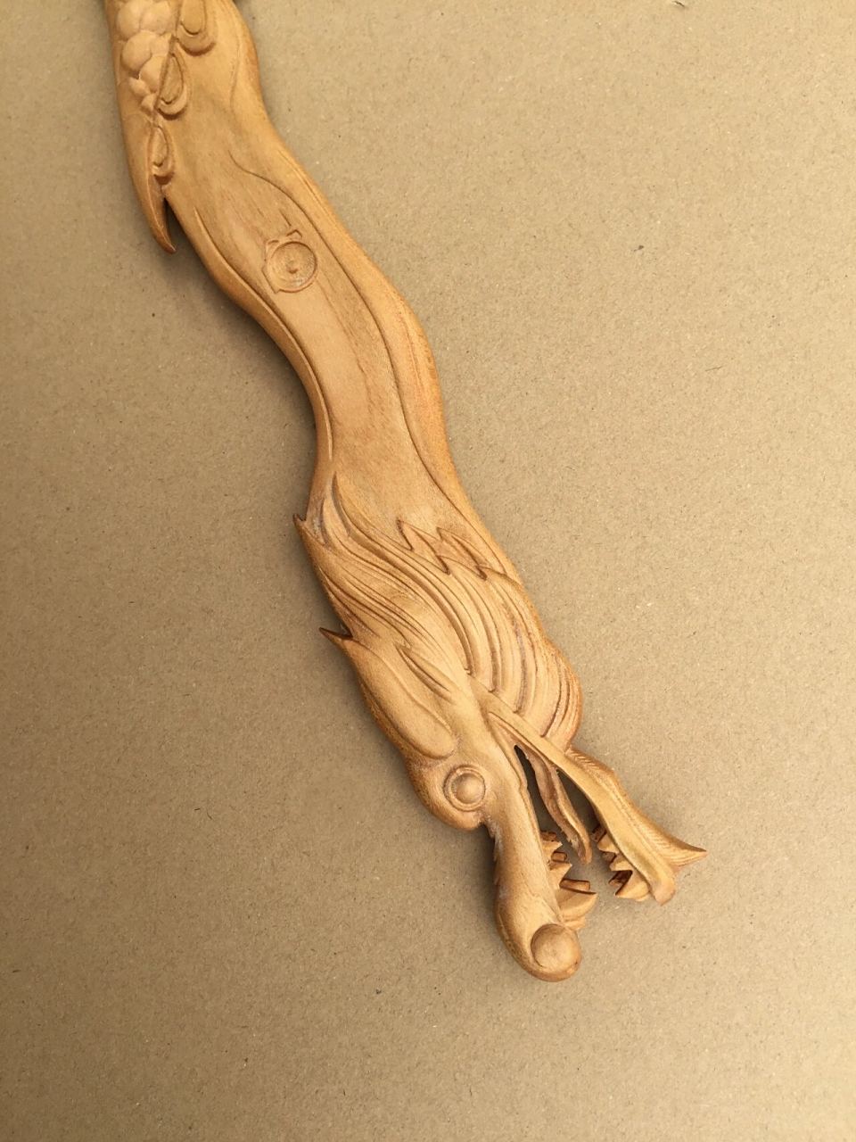 惊蛰剑 用本地桃木做的惊蛰剑 颜色还可以