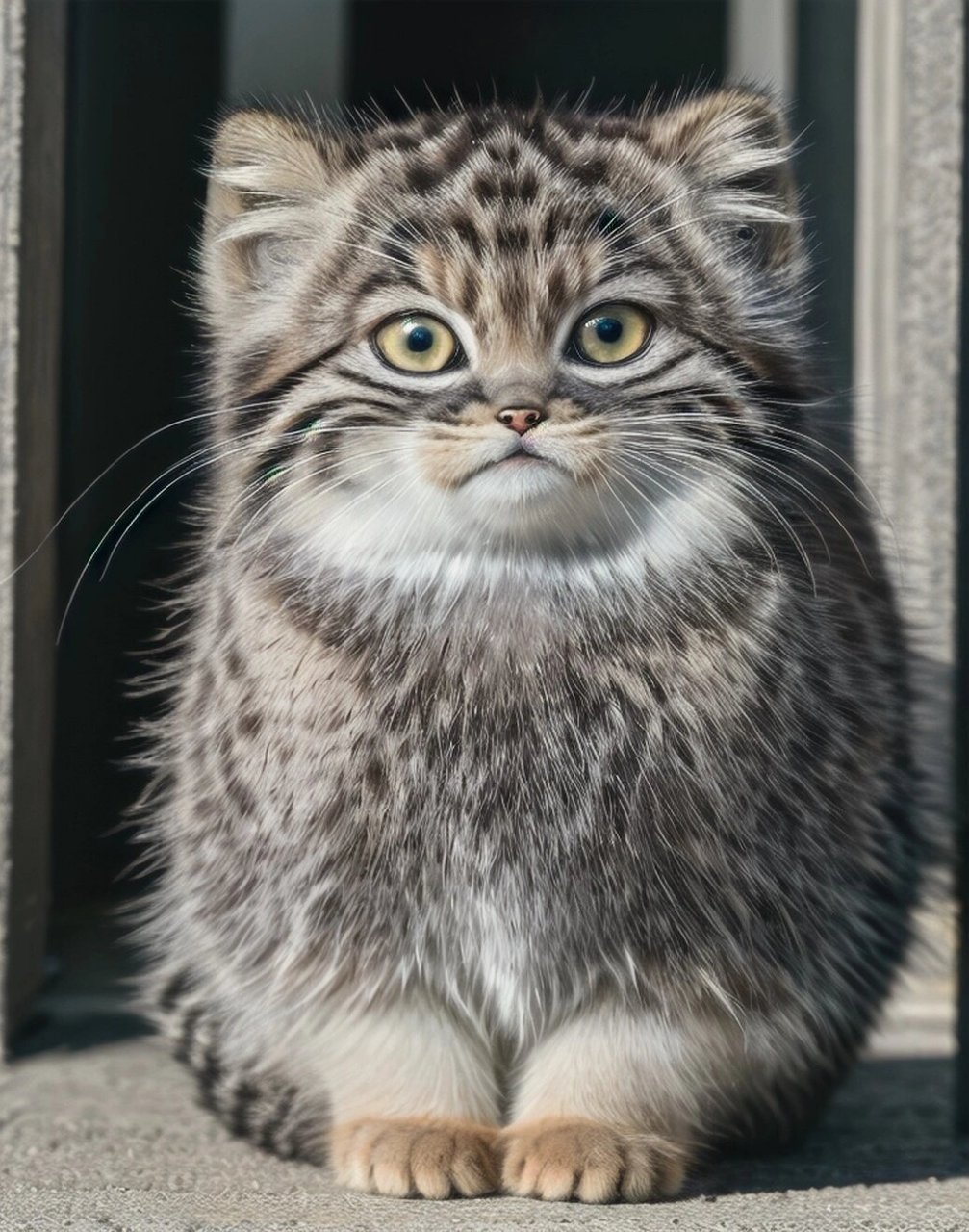 尽管兔狲在某些地区比较常见,但它们总体上是一种不太常见的猫科动物