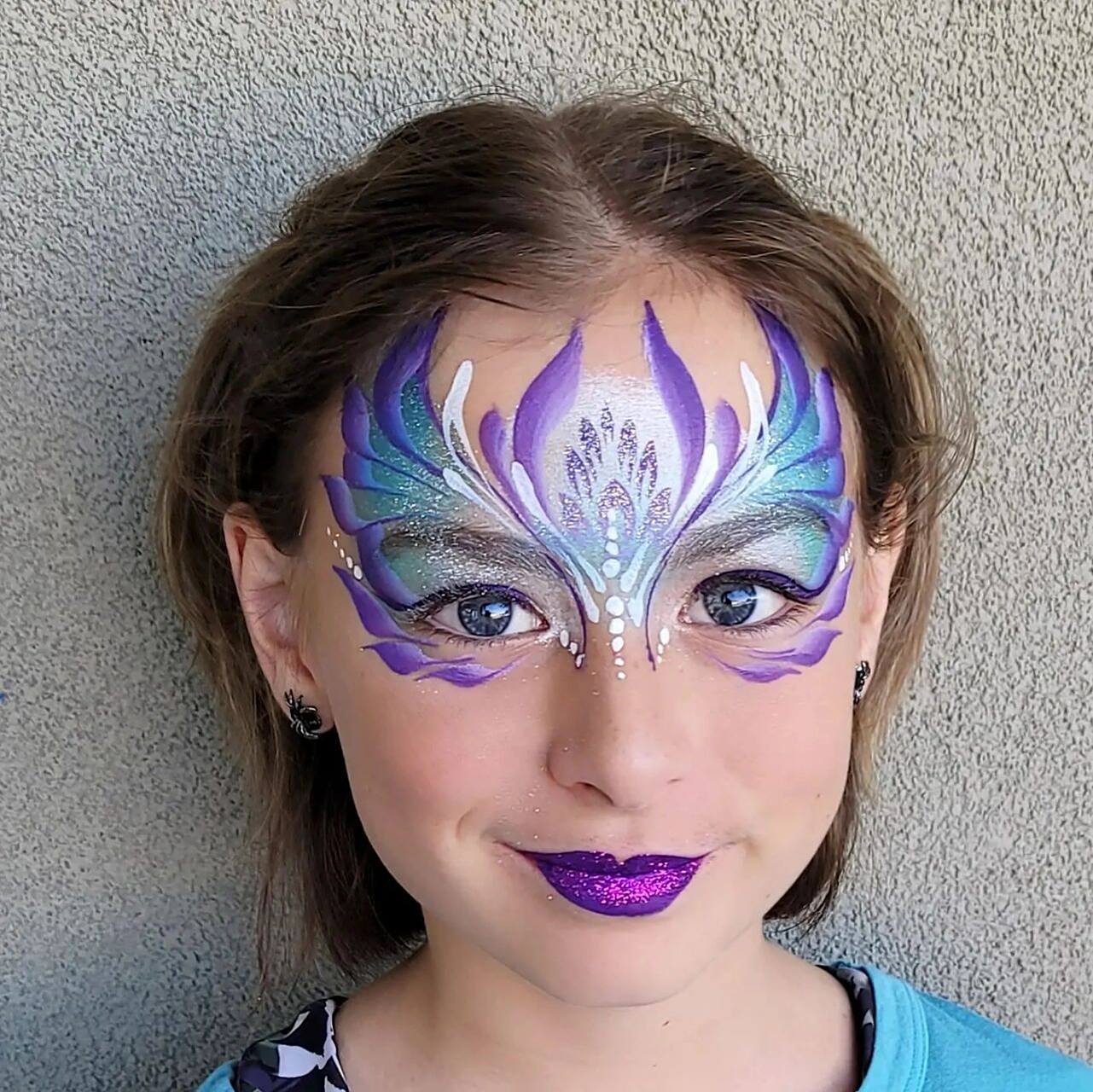 儿童面部彩绘-美图分享