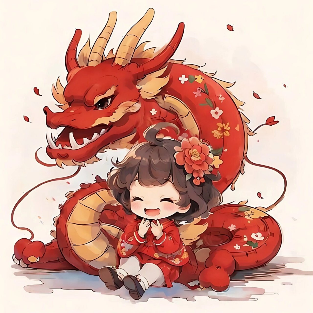 龙女头像古风 2024,愿新的一年,保持热爱7815 日有熹光,欣喜在望