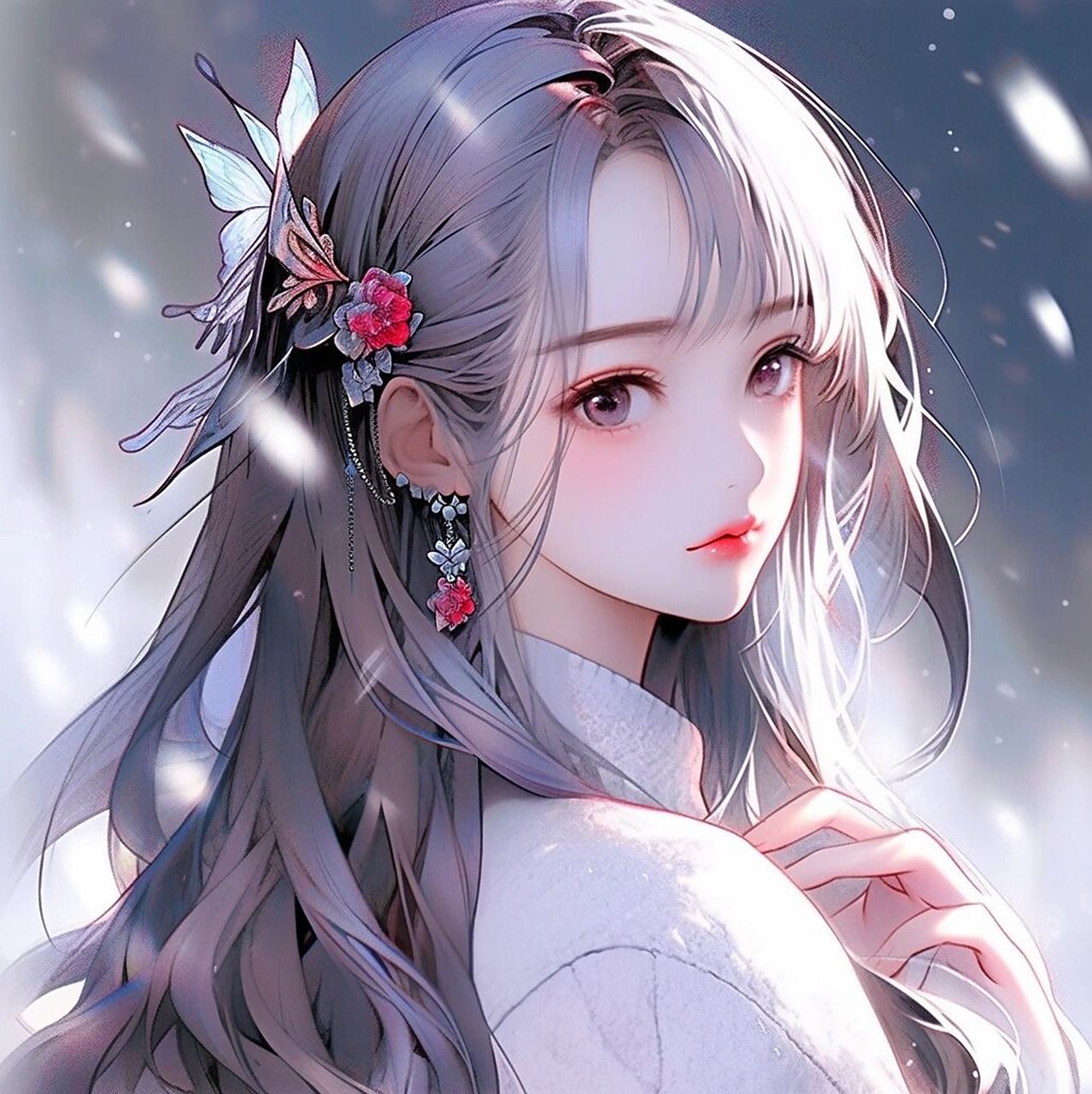 动漫女孩分享,御姐头像,古风韵味十足2024 #动漫女头# #古风头像