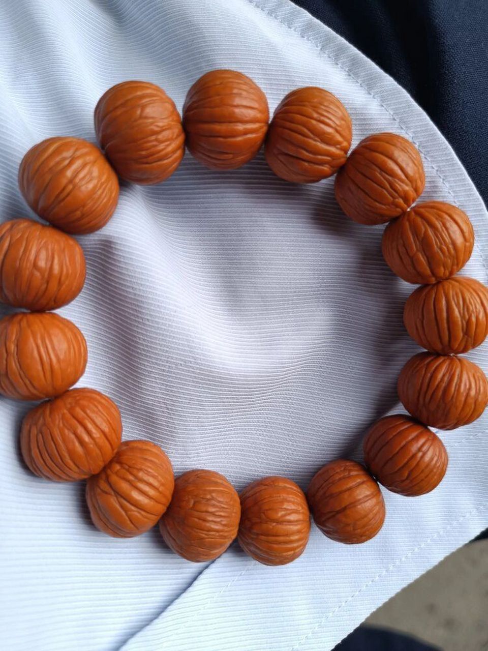 试试看,坚持 开盘,刚刚一周#猴头核桃# #猴头手串