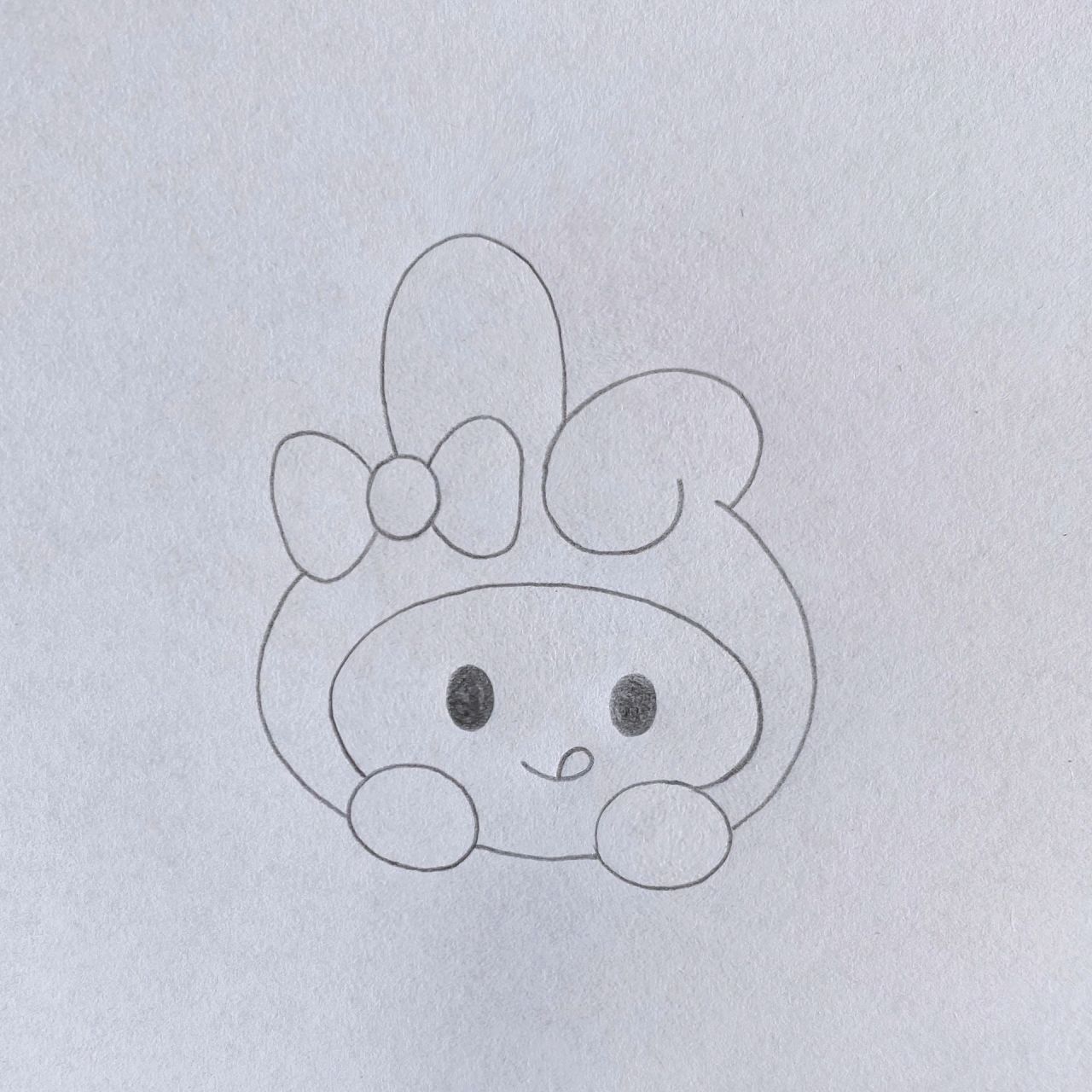 美乐蒂简笔画教程