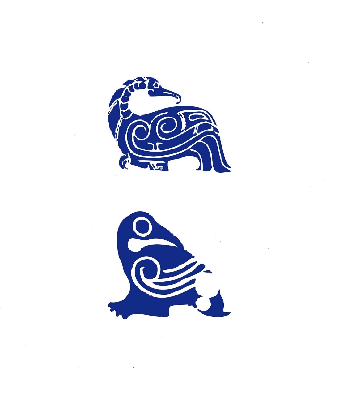 玉器纹饰图案-凤,鸟纹(一) 凤鸟纹,古代玉器纹饰之一.