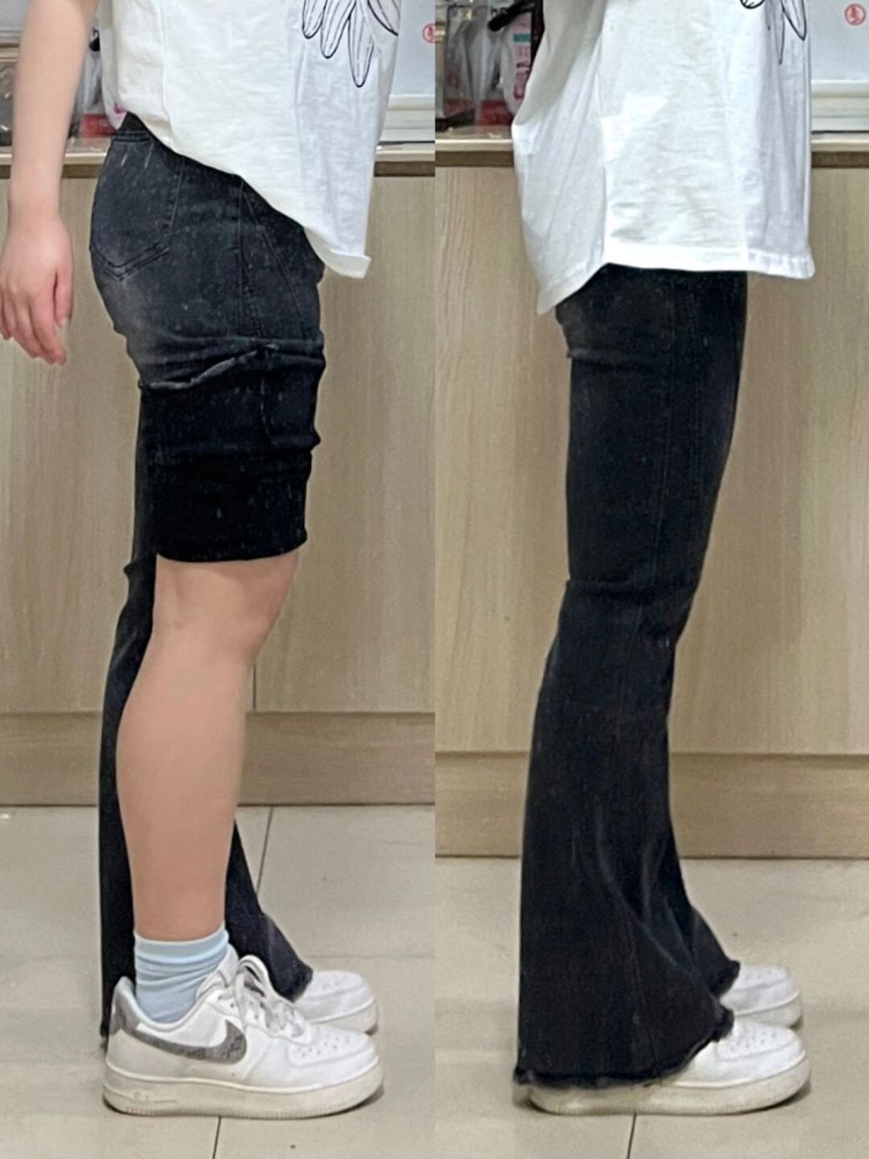 35厘米小腿|微喇神裤拯救我的肉腿!