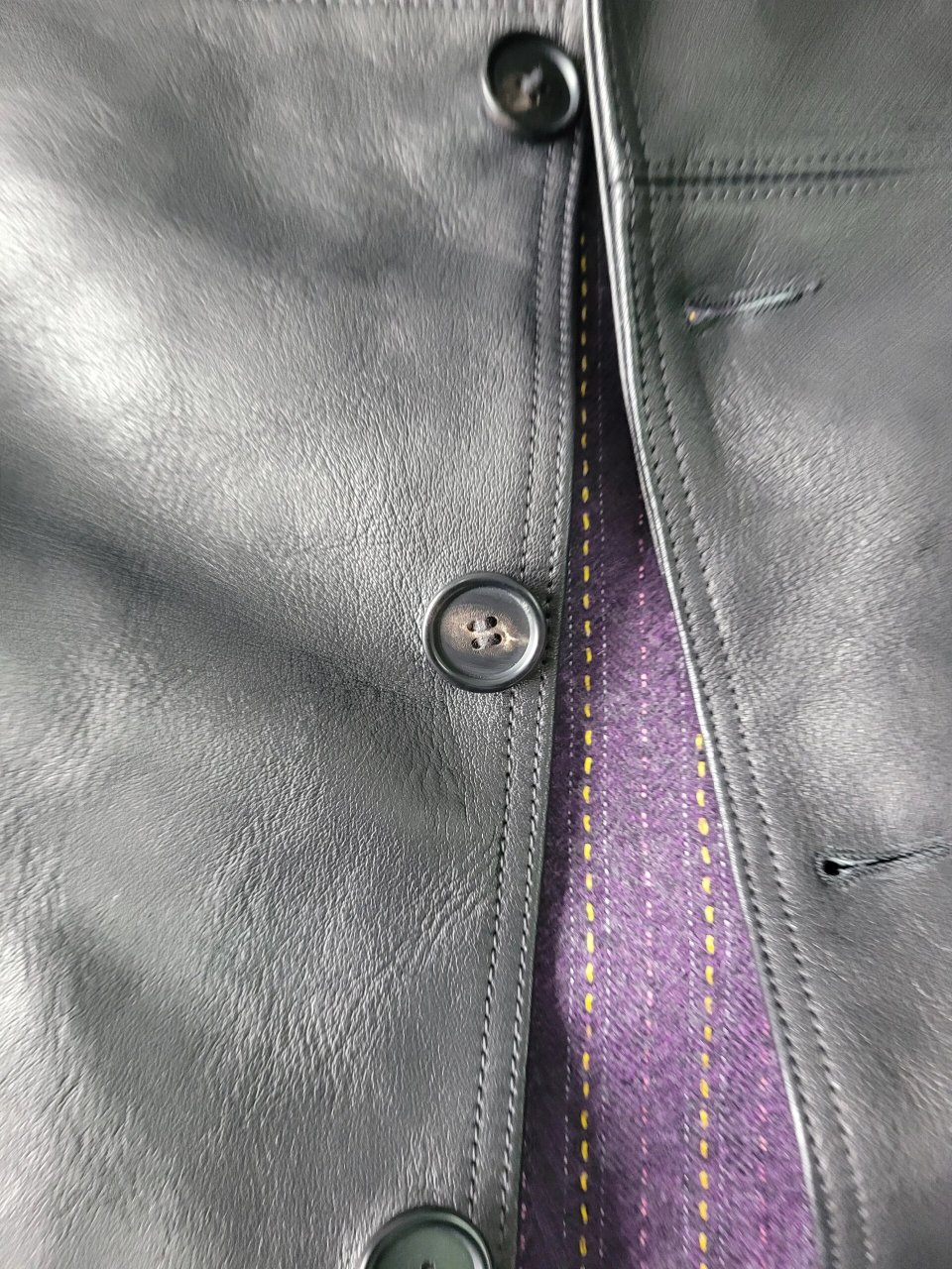 4厚, 司 guofo 口福 日本枥木牛皮 ,皮料1.