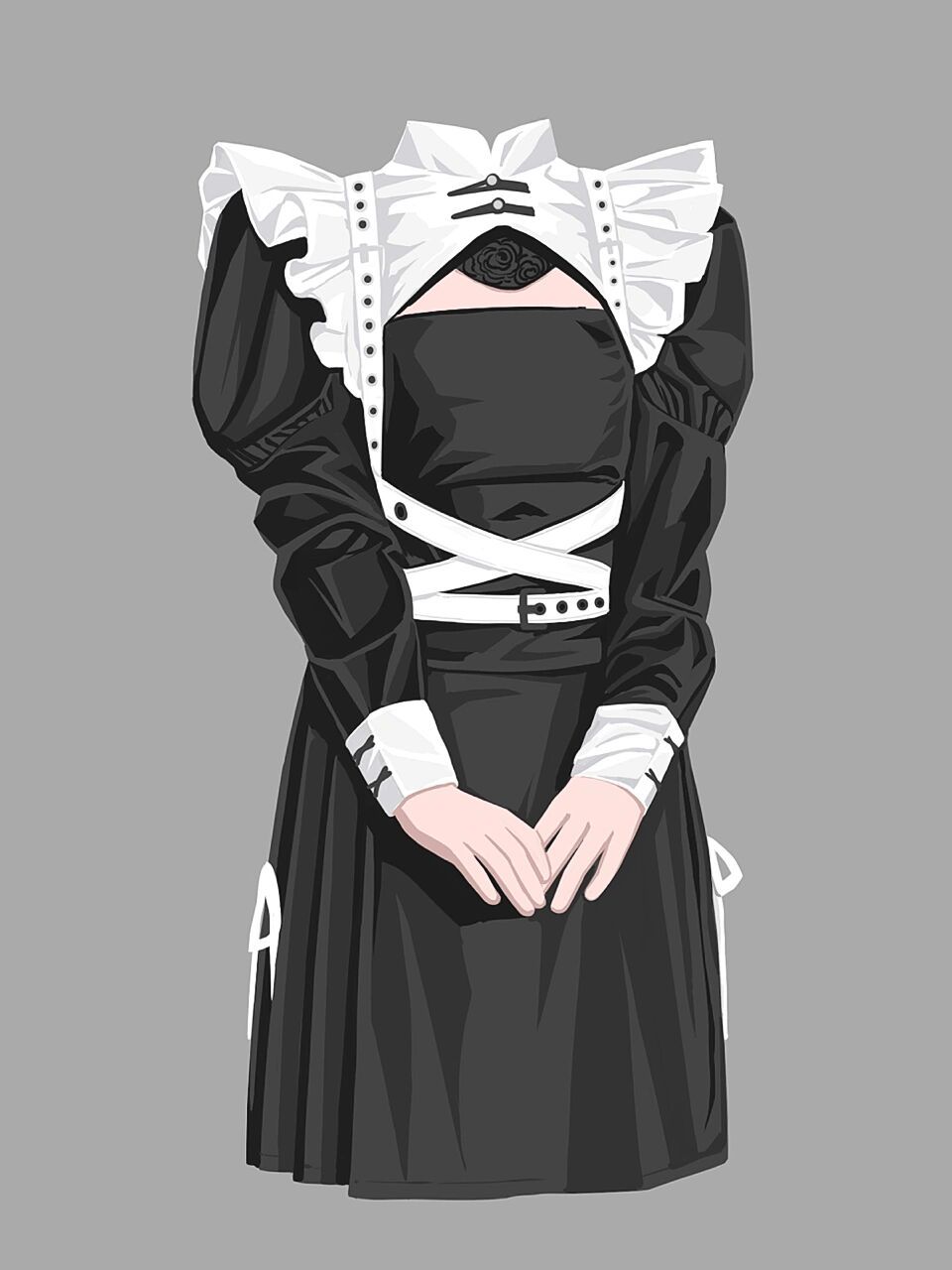 练习 / 女仆装合集    假期结束倒计时发一波女仆装练习合集素材来源