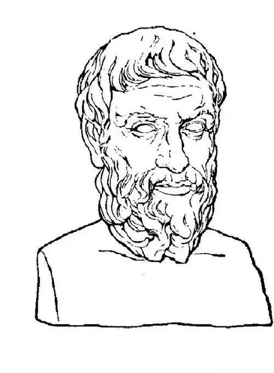 哲学的简笔画(哲学绘画图片大全)