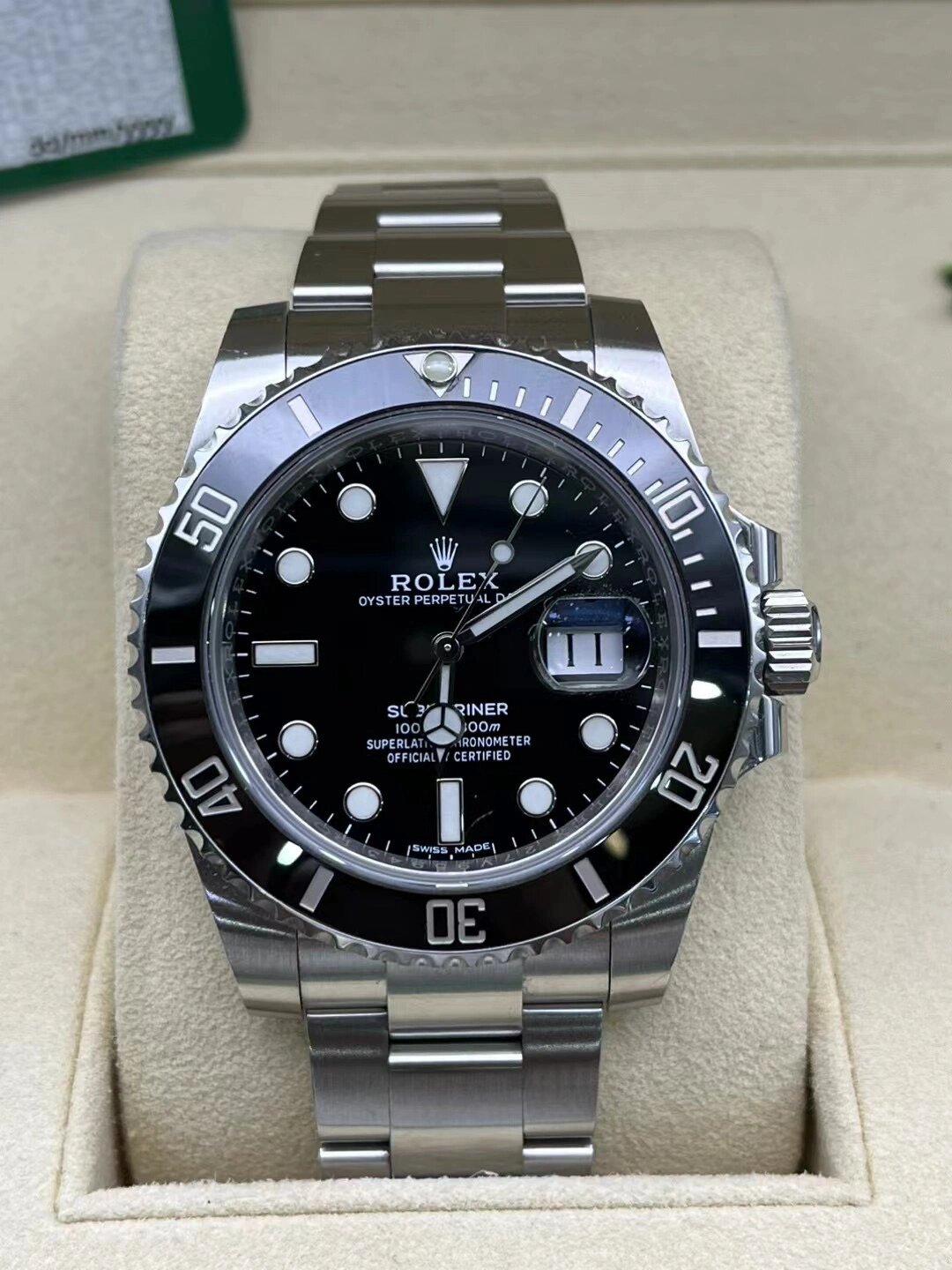 劳力士   型号116610ln黑水鬼