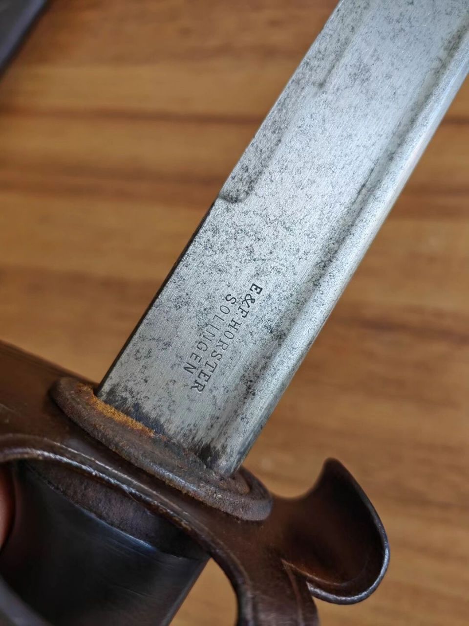 清末北洋新军骑兵刀 清末北洋新军骑兵刀,当时专门从德国索林根兵工厂